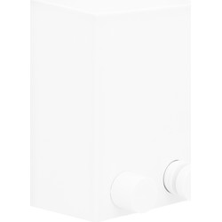 QUVIO Vierkant kastje waslijn uitrekbaar - Wit