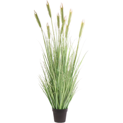 Greenmoods Kunst Grasplant - Nep plant - 1 Stuk - 150cm - Groen-