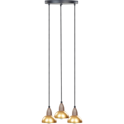 Beliani CASTALY - Hanglamp-Messing-IJzer