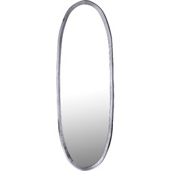 PTMD Spiegel Limera - 61x3x178 cm - Aluminium - Zwart