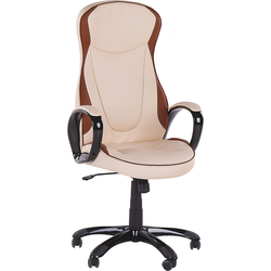 FELICITY - Bureaustoel - Beige - Kunstleer