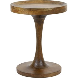 Bijzettafel Joekon - Hout - Ø40cm