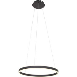Steinhauer hanglamp Ringlux - zwart -  - 3502ZW