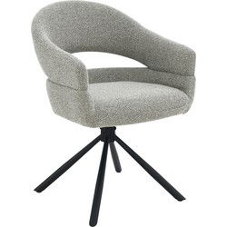 Livingfurn Eetkamerstoel Linn Taupe