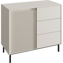 Meubella Dressoir Orvana - Beige - 103 cm