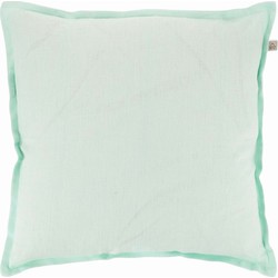 Dutch Decor LINNEN - Kussenhoes 45x45 cm - mint groen - pasteltint - 100% linnen - Dutch Decor