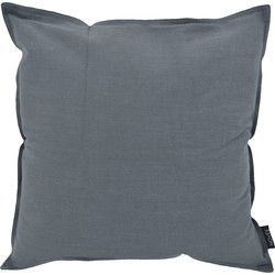 Washed Linen Dark Grey | 45 x 45 cm | Kussenhoes | Katoen/Linnen