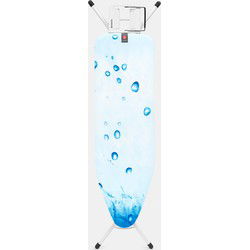 Strijkplank B, 124x38 cm, strijkerhouder - Ice Water