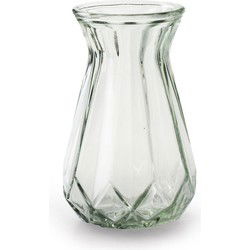 Jodeco Bloemenvaas - Stijlvol model - glas - H15 x D10 cm - Vazen