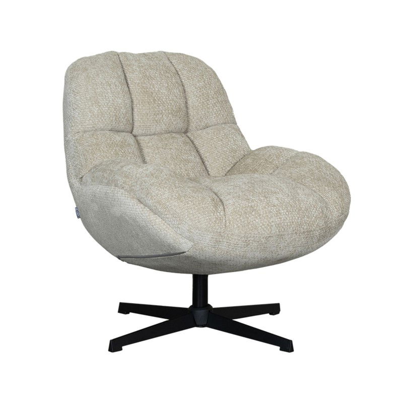LABEL51 Fauteuil Huxley - Truffel grijs - Elite - 