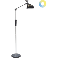 Beliani ANDROMEDA - Staande lamp-Zilver-Synthetisch materiaal