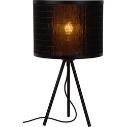 Gallo hoge tafellamp Ø 26 cm 1xE27 zwart