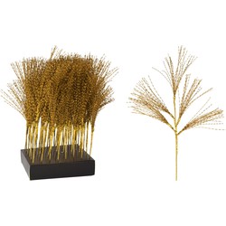 Tak spiraal 60 cm goud metallic kerstversiering