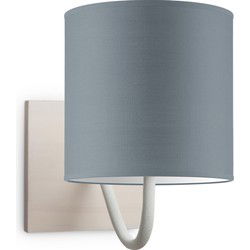 wandlamp Beach Bling Ø 16 cm - lichtgrijs