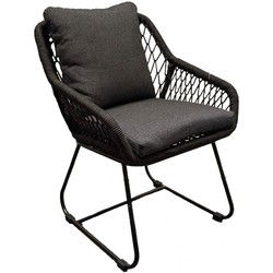 Zita Dining Tuinstoel Black