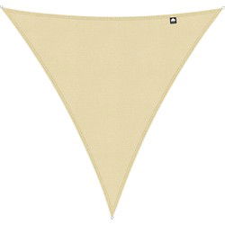 Kopu® Schaduwdoek Driehoek 4 mtr - 280 grams Waterdoorlatend - Creme