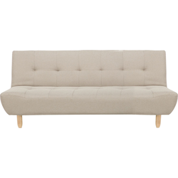 ALSTEN  - Slaapbank 3-zits - Lichtbeige - Polyester
