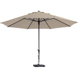 Madison - Parasol Timor - Rond - 400cm - Beige