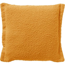 Dutch Decor OTIS - Sierkussen 45x45 cm - effen kleur - unieke stof - Golden Glow - geel - Dutch Decor