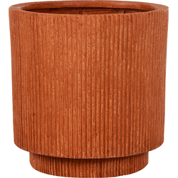 DARIA - Bloempot - Goudbruin - Goudbruin - Kleivezels