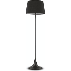 Ideal Lux - London - Vloerlamp - Metaal - E27 - Zwart