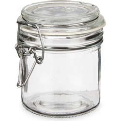 Vivalto Weckpot/inmaakpot - Tarro - 250 ml - glas - beugelsluiting - D11 x H10 cm - Weckpotten