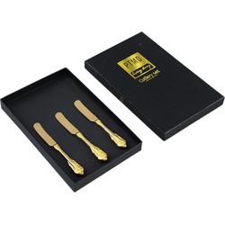PTMD Thrust Gold stainless steel cheese knife giftbox