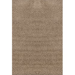 Hoogpolig Shaggy Tapijt LILLY - Donkerbeige - 100x200 cm