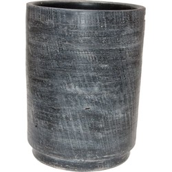 HS Potterie Zwarte Pot Madrid Hoog - D25xH35
