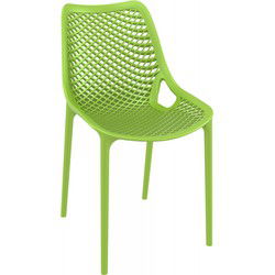 Moderne stoel BLOW 50x60x82 cm Groen