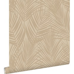 ESTAhome behang palmbladeren beige - 0.53 x 10.05 m - 139431