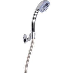 Bathroom Solutions Douchekop met slang - en houder - RVS - Douchekoppen