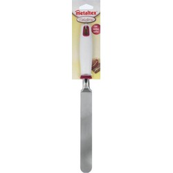 Metaltex Flexibele Spatel Dolceforno 34 Cm Rvs Wit/rood/zilver