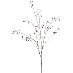 Kunsttak rosehip ingo burgundy, 134 cm