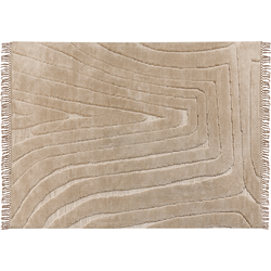 Beliani SAZOO - Gevlochten-Beige-Polyester