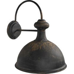Clayre & Eef Wandlamp Bruin IJzer