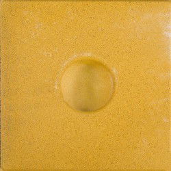 Knikkerpottegel geel 30x30x4 cm