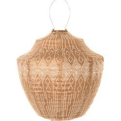 LUMIZ Solar Lampion Funale Crown - 40 cm - Abrikoos
