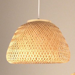 Fine Asianliving Bamboe Webbing Hanglamp Handgemaakt - Elaine