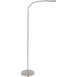 Mexlite - vloerlamp - Platu - staal - kunststof metaal - design lamp - LED - 3351ST