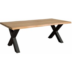 Tower living Xara Live-edge dining table 220x100 - top 5