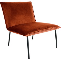 Kick fauteuil Lola - Oranje