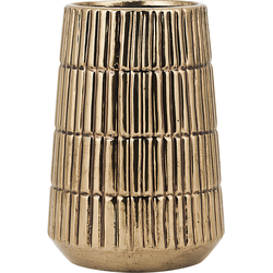 QANAWAT - Decoratieve vaas - Goud - Keramiek
