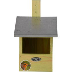 Best for Birds Vogelhuisje hout - nestkastje roodborstje - 33 cm - Vogelhuisjes