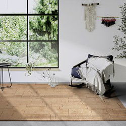 Villeroy & Boch - Laagpolig vloerkleed Wol - Wilhelmine - Koper / Bruin - 80x150 cm