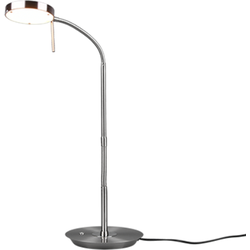 Moderne Tafellamp Monza - Metaal - Grijs