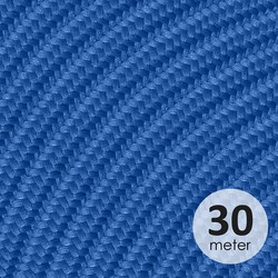 ROL 30 Meter strijkijzersnoer BLAUW 3X0.75mm