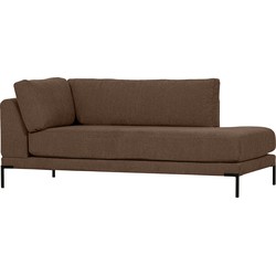 vtwonen Couple Lounge Element - Polyester - Bruin - 89x100x200