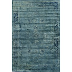 Safavieh Traditional Indoor Woven Area Rug, Vintage Collection, VTG117, in Turquoise & Multi, 201 X 279 cm