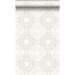 Origin Wallcoverings behang grafische vorm wit - 53 cm x 10,05 m - 346219